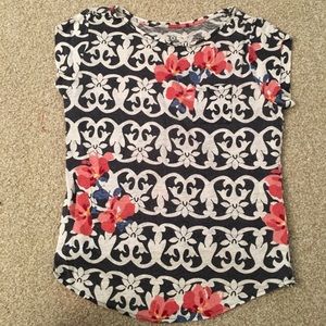 LOFT casual top - fun print